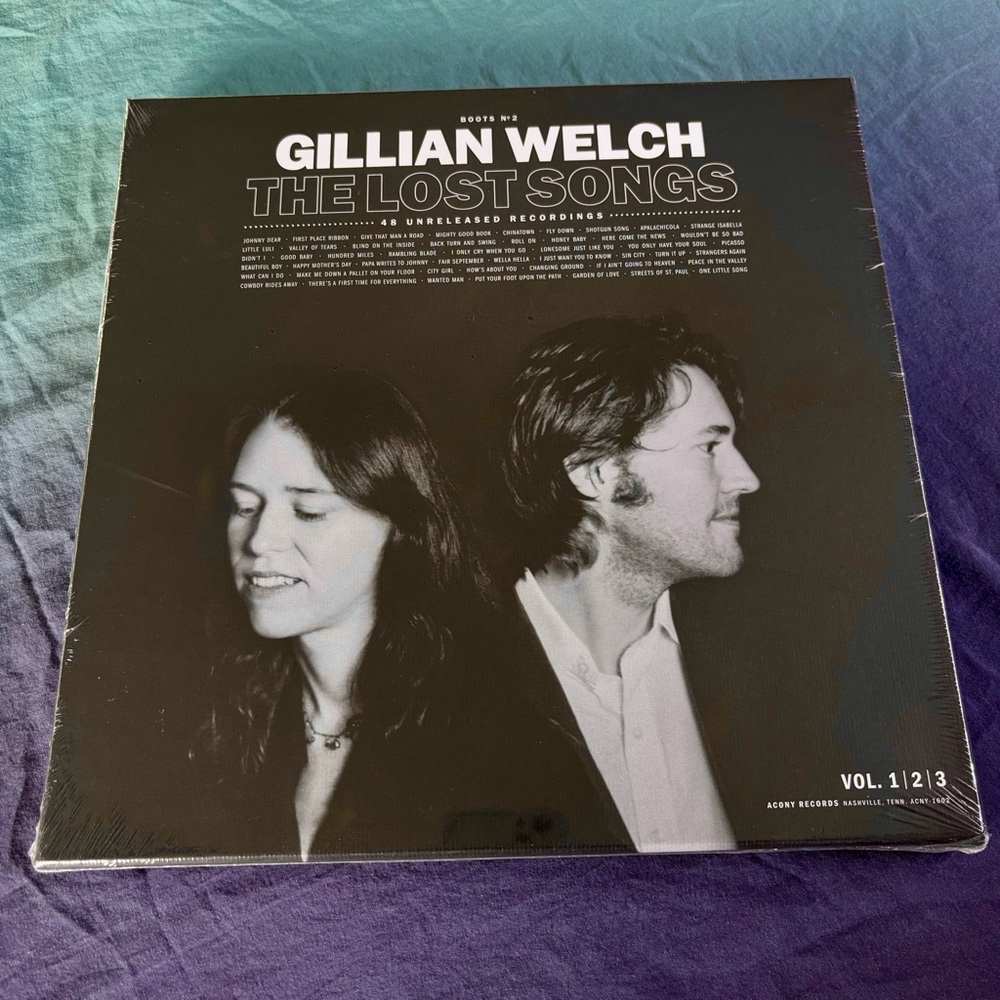 Gillian Welch & David Rawlings Boots No. 2 The Lost Songs Vinyl LP Box Set NIB 🪕